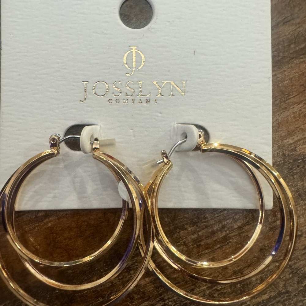 Gold Hoop Earrings